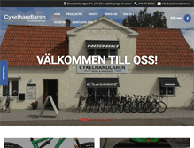 Tablet Screenshot of cykelhandlaren.se